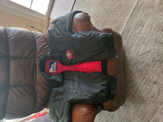 Vintage Pro Player San Francisco 49ers Puffer Jacket - NFL Fan Apparel Men's Large Image