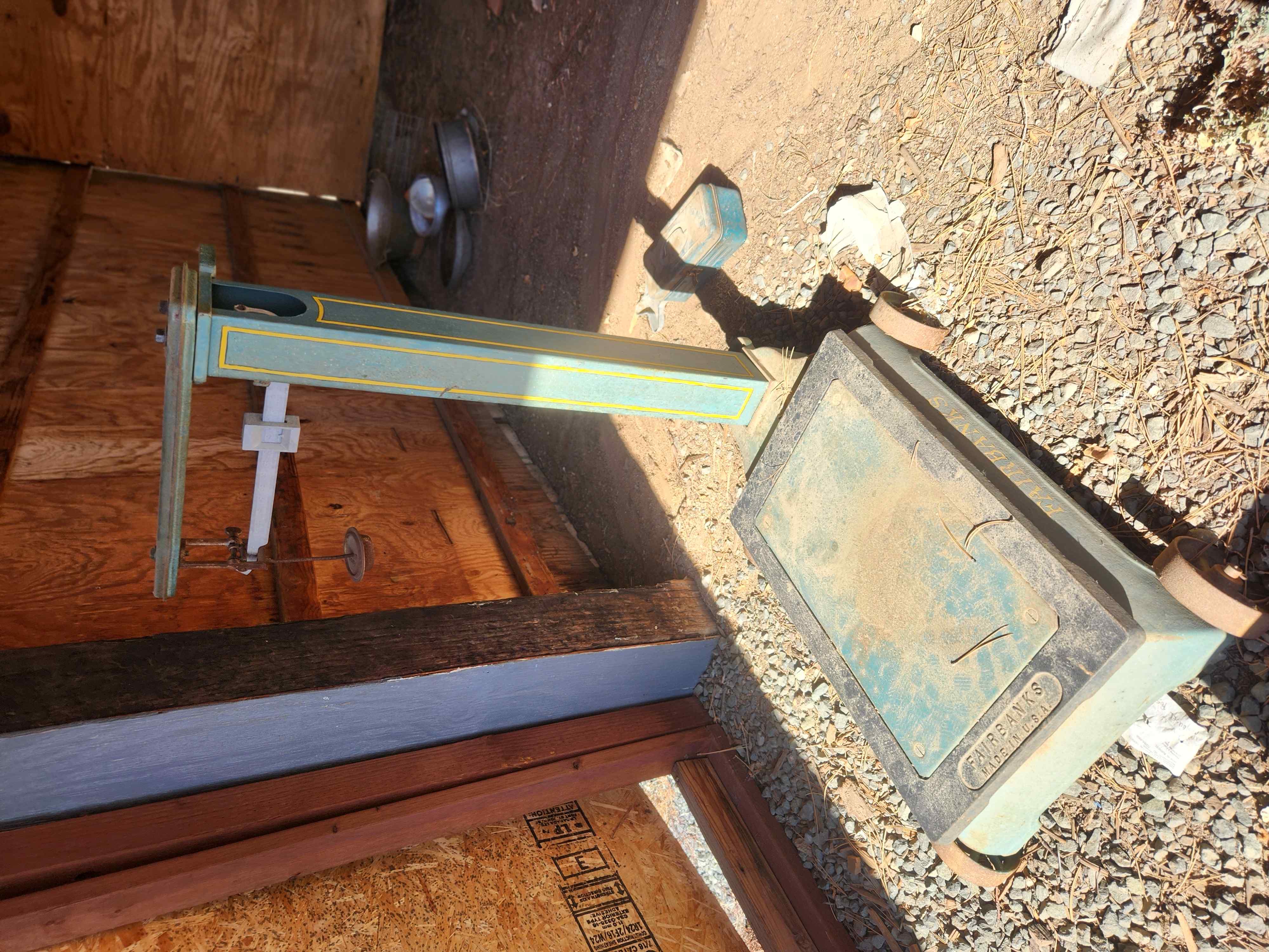 Antique Fairbanks Scale Image