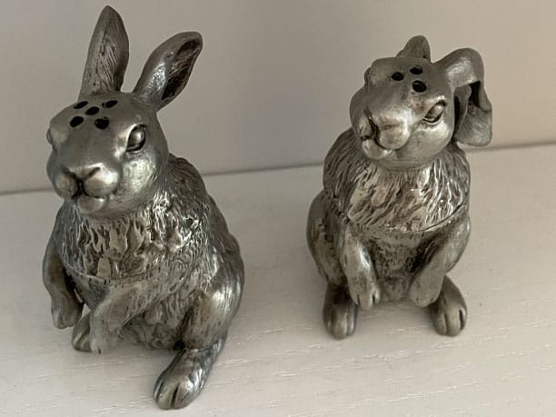 Vintage Arthur Court Rabbit Salt & Pepper Shakers – A Charming Collectible Pair Image