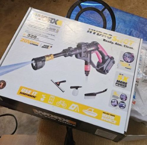 WORX Hydroshot 320 PSI 20V Cordless Portable Power Cleaner Image